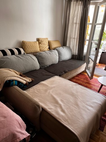 Moderne sleeper couch - xl, sofa