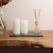 Servierplatte Marmor anthrazit