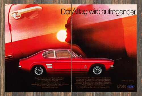 Ford capri reklame - ford, i
