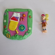 Polly Pocket Bluebird Tent Action Park Camping 1998, Magnetisch Konvolut