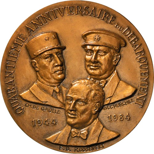 Frankreich medaille 40ème - frankreich,,