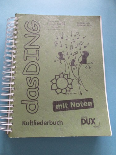 Das ding mit noten - das,