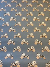 Baumwolle Stoff mit -Traktor