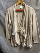Schönes Fransen-Jäckchen in Gr. 46 ? Offen und Locker