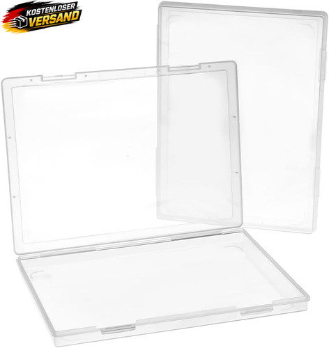 Archivbox transparent mit - a4,