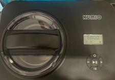 Eismaschine mit Schnellgefrierkompressor Kühlung (schwarz, 1,5 l)