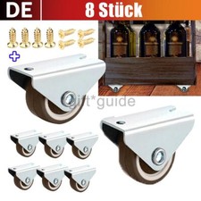 8 Stk Möbelrollen Set 25mm