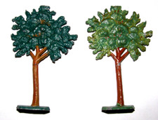 Zinn Figur Baum Linde Laubbaum