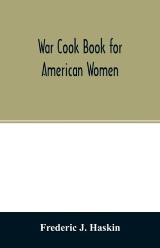 Haskin war cook book - book, for