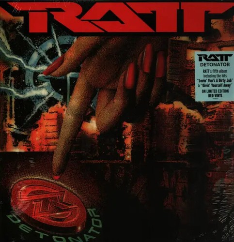 Ratt detonator red vinyl - red, new