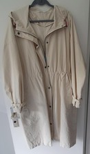 Popken Parka, A-Line, Kapuze, Zipper, Langarm, Taillen-Tunnelzug  Gr. 54/56