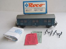Roco 46127 - Spur H0 - Bauzugwagen als Wohn-Schlafwagen der DB in OVP