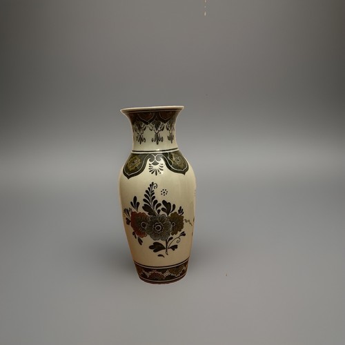 Keramik vase blumenmotiv - keramik,