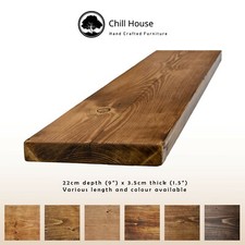 Rustikales Schweberegal Holz