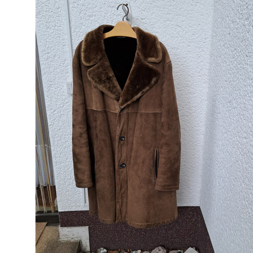Herren ledermantel lang - ledermantel,