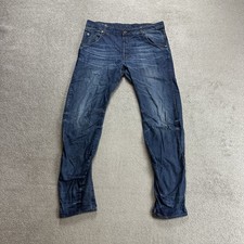 G-STAR RAW ARC 3D Jeans Herren Hose W36 L36 Loose Fit Tapered 10119 Blau Denim