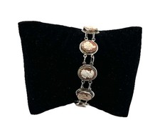800/- Silber Armband, Kamee