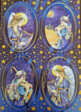 Stanzbogen Kartenaufleger