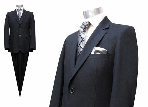 Herren anzug teilig regular - 3-teilig,