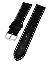 Uhrenarmband Kalbleder Alligator-Struktur Farben wählbar Dornschließe S, XL