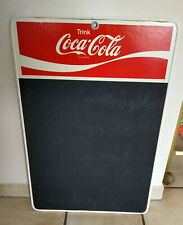 alte Kreidetafel " Coca Cola " Werbetafel Preistafel Werbung - 75 x 50 Vintage