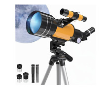 Teleskope Astronomie 70mm Öffnung 400mm Brennweite Refraktor Teleskop mit Stativ
