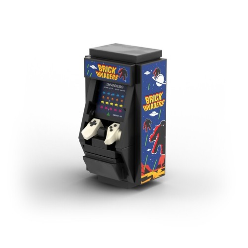Brick invaders arcade machine - brick,