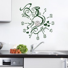 Wandtattoo Uhr Wanduhr