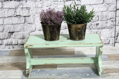 Shabby holz schemel - shabby,