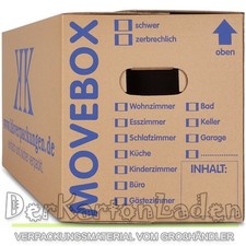 SONDERAKTION MOVEBOX Umzugskartons 2-wellig profi Umzugskisten doppelter Boden