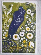 Kunstblatt "Zärtlich" Andreas