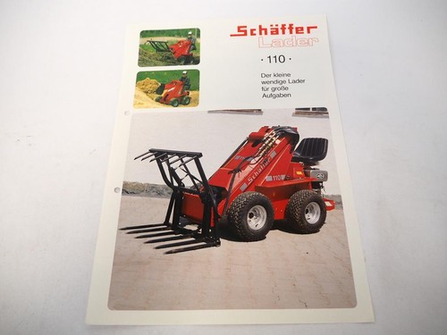Originaler prospekt schäffer - originaler,