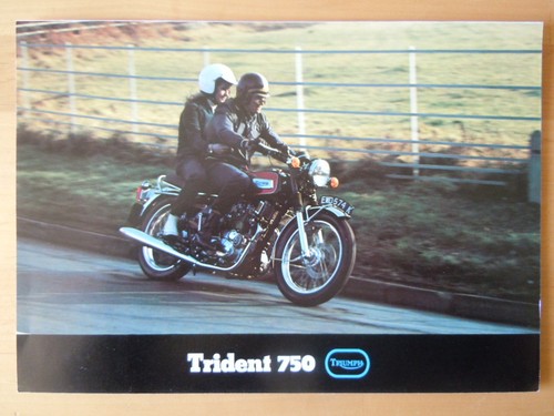 Triumph prospekt 1972 - triumph, trident