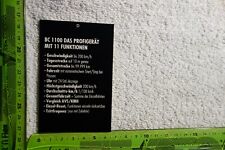 Alter Aufkleber FahrRadsport Bike BMX Fahrradcomputer CATEYE (?) BC 1100