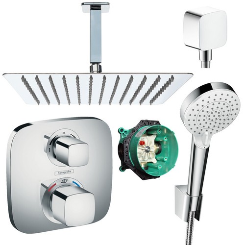 Unterputz duscharmatur set - unterputz, duscharmatur,