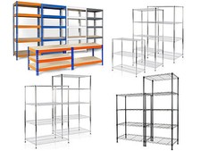 Steckregal Schwerlastregal Kellerregal Metallregal Büro Regal | RIESEN AUSWAHL