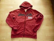 POOLMAN Sweatjacke  Gr. XL bordeaux rot Vintage