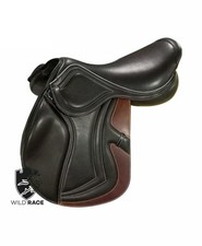 WILDRACE New Jumping Ledersattel / Springsattel Change Gullets