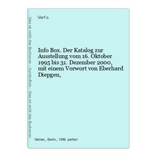 Info Box. Der Katalog zur Ausstellung vom 16. Oktober 1995 bis 31. Dezember 2000