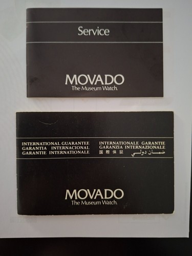 Movado garantie the - the, museum