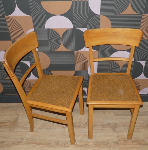 Set von vintage stuhl - set,