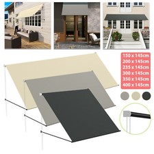 Markise Balkonmarkise Fenstermarkise Fallarmmarkise Sonnenschutz Außen 150-400cm