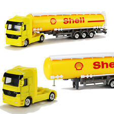 Shell Tanklastzug Modell MB Actros Welly 2133 1:87 H0 Tanklastwagen LKW Shell