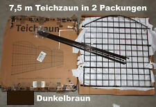 7,5 m Teichzaun Gartenzaun