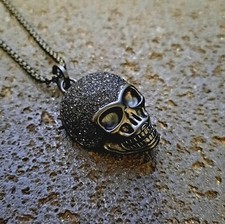 Glitzer Totenkopf
