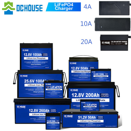 Lifepo4 akku 12v 6ah 24ah - 12v,