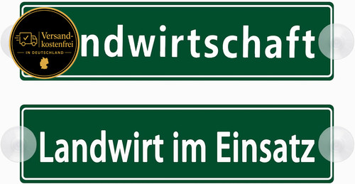 Landwirtschaft schild - 2,