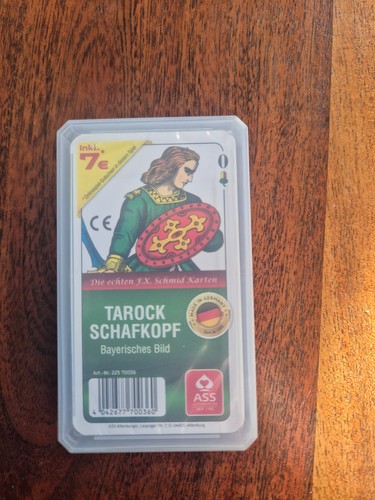 Schafkopf spielkarten - spielkarten,