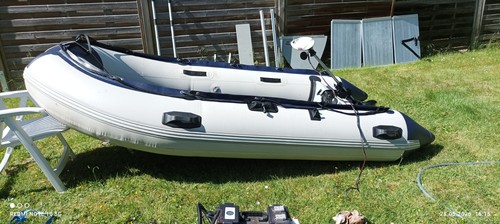 Schlauchboot mit aluboden - schlauchboot, und