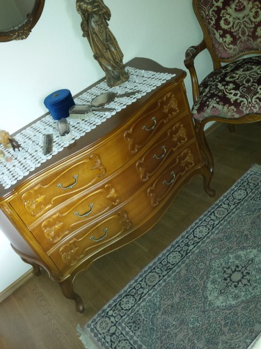 Kommode chippendale nussbaum - kommode,